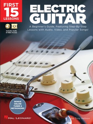 cover image of First 15 Lessons--Electric Guitar